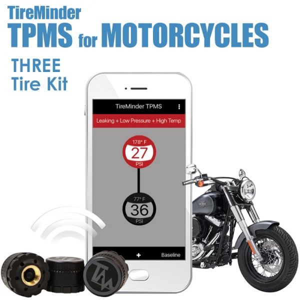 TIREMINDER MOTORCYCLE TPMS - INNOVATION TIRE
